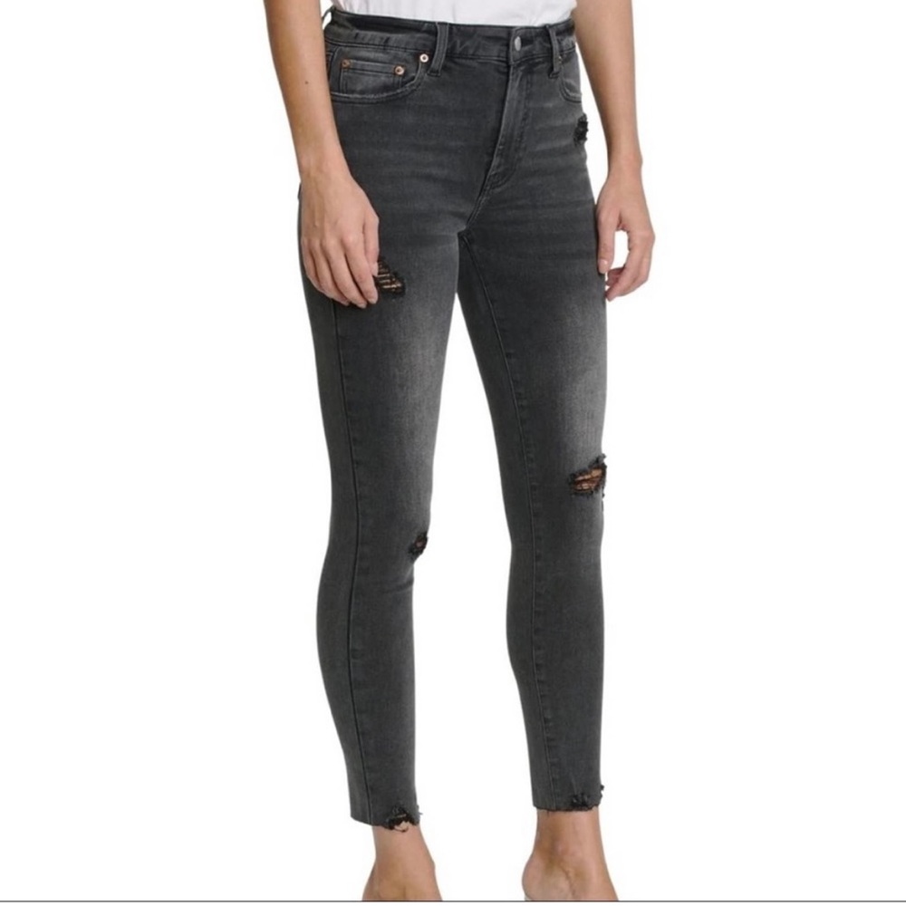 Pistola Aline Nero Highrise Skinny Jeans Size 26 - Picture 2 of 11